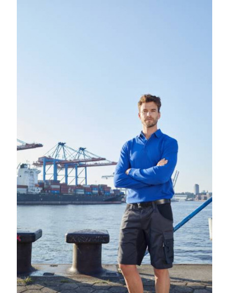 Pantaloni scurți elastici Bermuda de lucru „Slim Line”